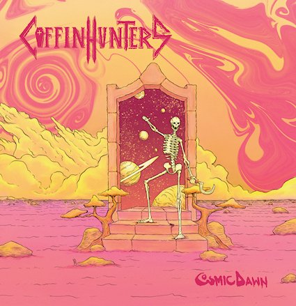 COFFIN HUNTERS anuncian su álbum Cosmic Dawn, un viaje heavy metal entre tumbas, mitos y galaxias