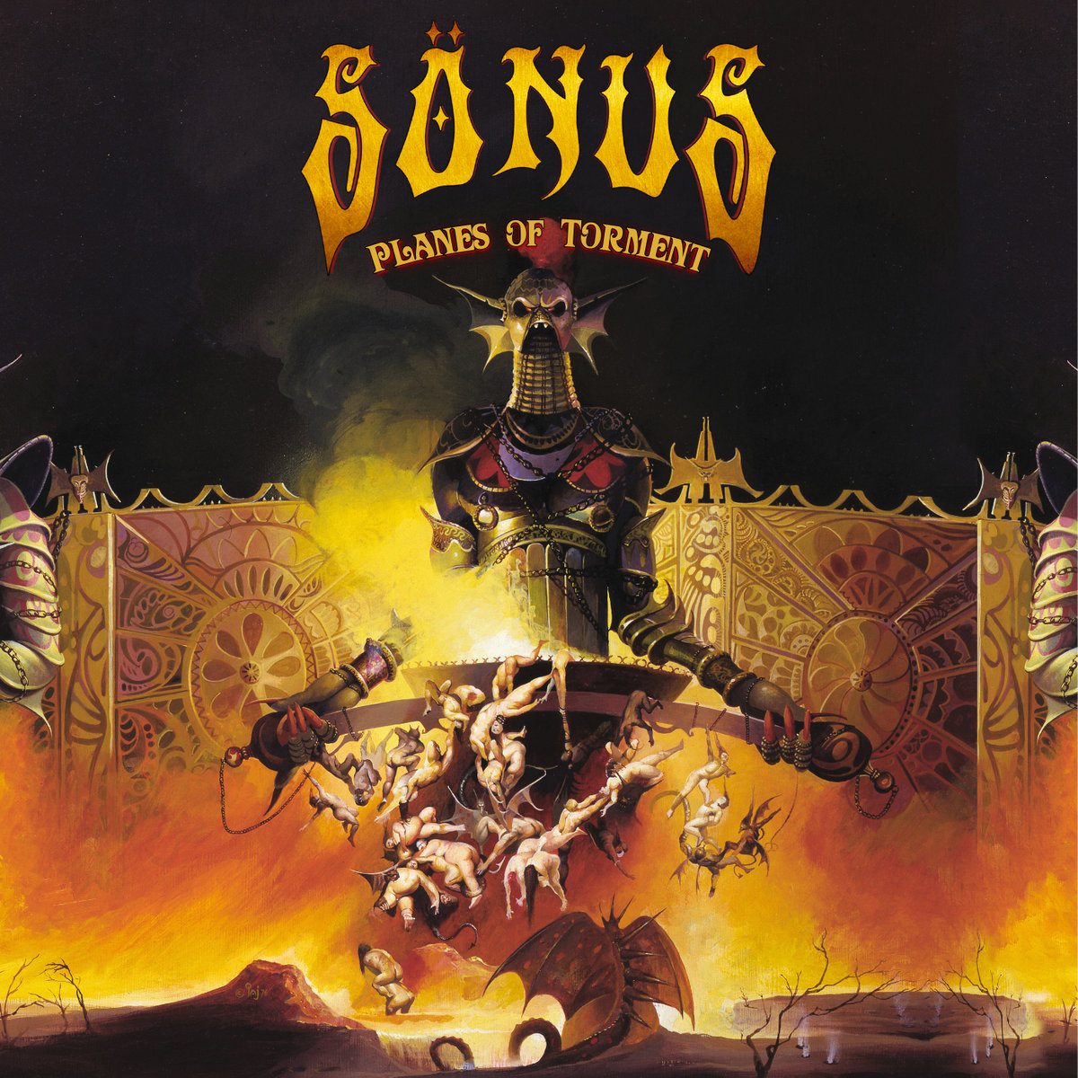SÖNUS publican Planes of Torment en vinilo naranja translúcido, su primera edición física oficial