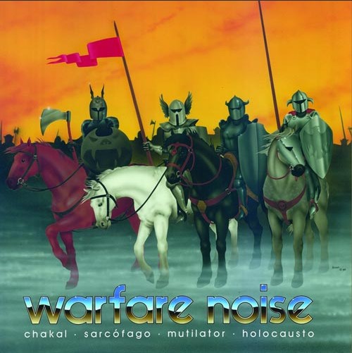 Warfare Noise (1986): Chakal, Mutilator, Sarc&oacute;fago y Holocausto