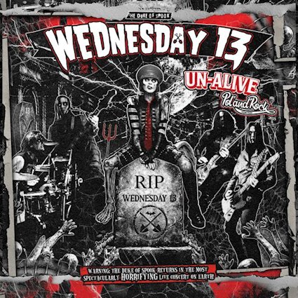 WEDNESDAY 13 anuncia el álbum en directo Un-Alive from PolandRock 2025 con un repaso a toda su carrera