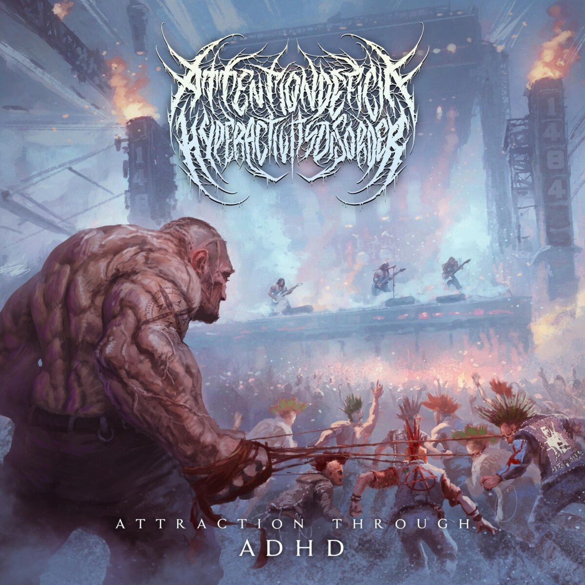ADxHD presenta su nuevo EP Attraction Through ADHD con una contundente descarga de death metal extremo