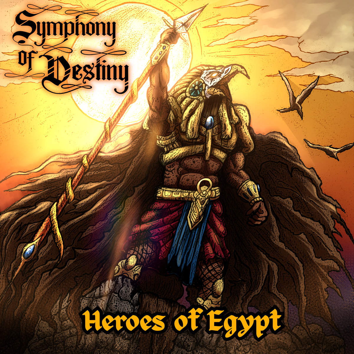SYMPHONY OF DESTINY anuncian su EP debut Heroes of Egypt, una odisea sinfónica inspirada en los dioses y leyendas del antiguo Egipto