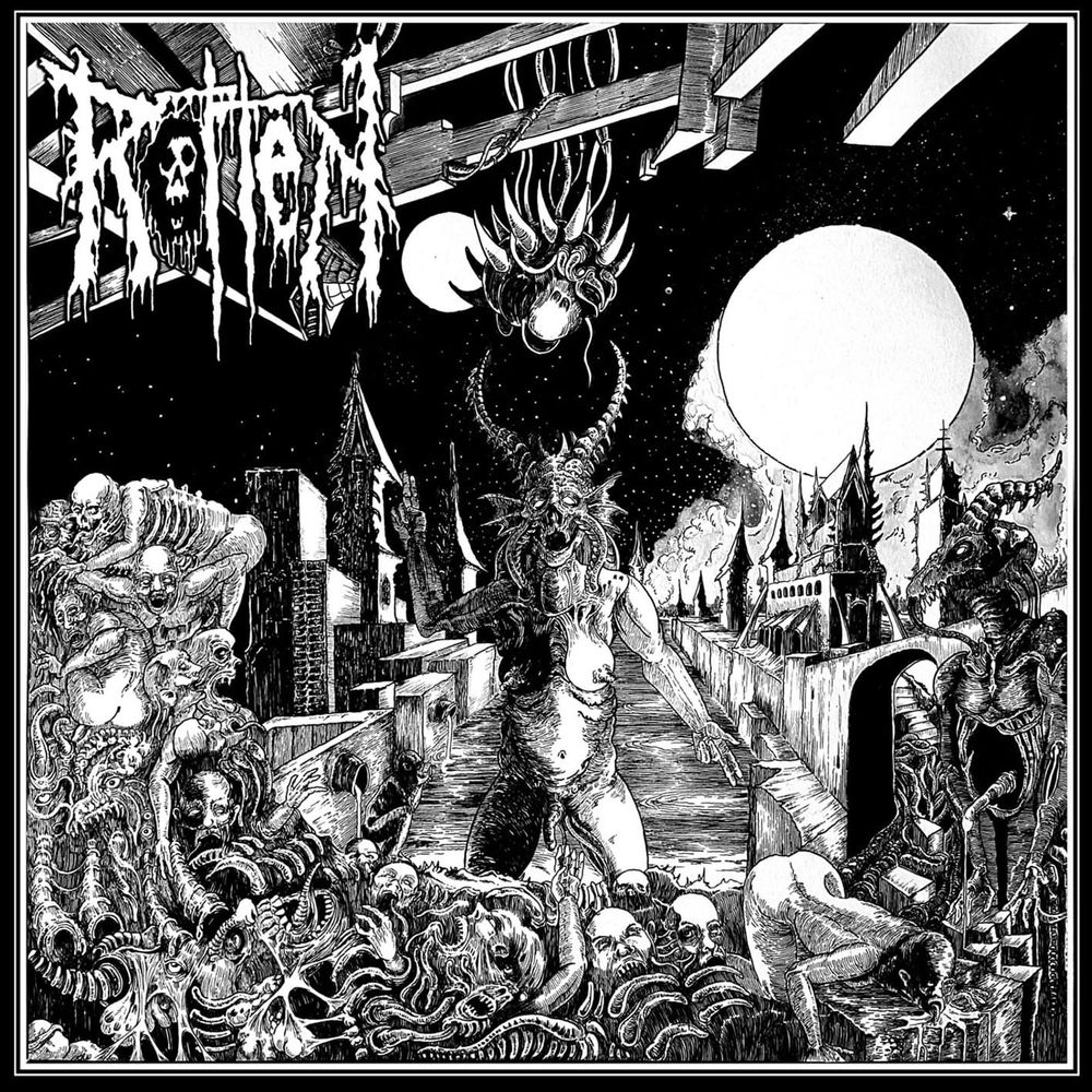 ROTTEN regresa al death metal más primitivo con Planets Are Only There To Host Our Cemeteries
