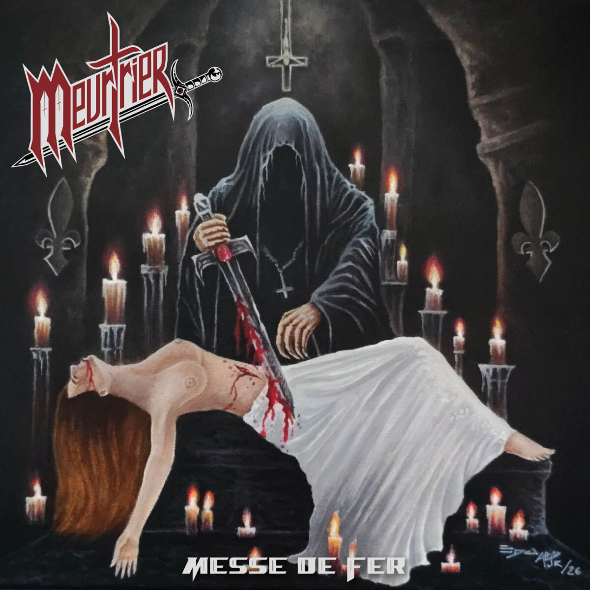 MEURTRIER anuncian su debut Messe de Fer, una invocación de speed metal forjada en Québec