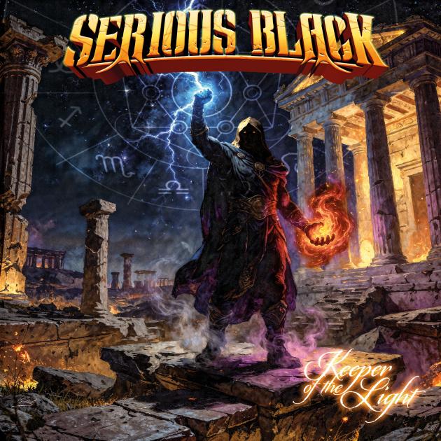 SERIOUS BLACK anuncian el álbum Keeper Of The Light, estrenan el single Last Man Standing y confirman gira europea con Rhapsody Of Fire