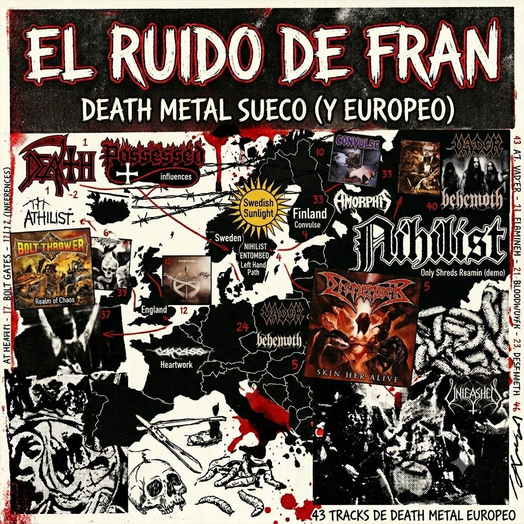 EL RUIDO DE FRAN Especial Death Metal Sueco (y Europeo)