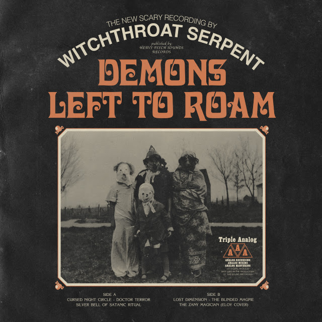 WITCHTHROAT SERPENT estrenan el single Cursed Night Circle y anuncian el álbum Demons Left To Roam para el 9 de octubre