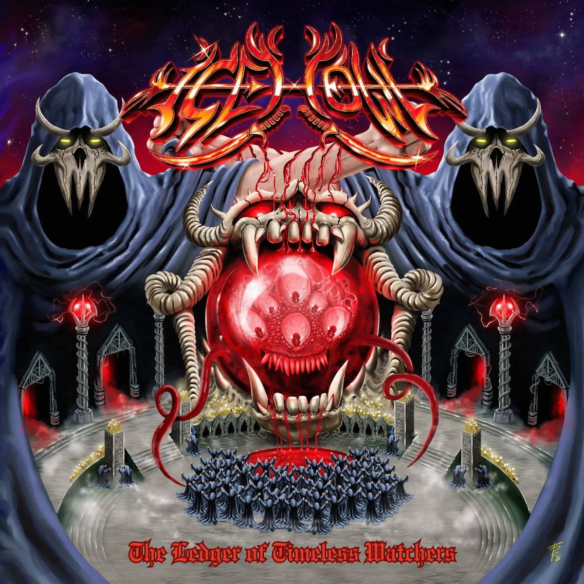 ICE HOWL lanzan el álbum The Ledger of Timeless Watchers mientras preparan la gira Music of the Maiar