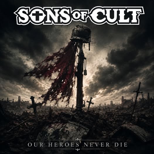 SONS OF CULT presentan Our Heroes Never Die, primer adelanto de su nuevo álbum Revenge
