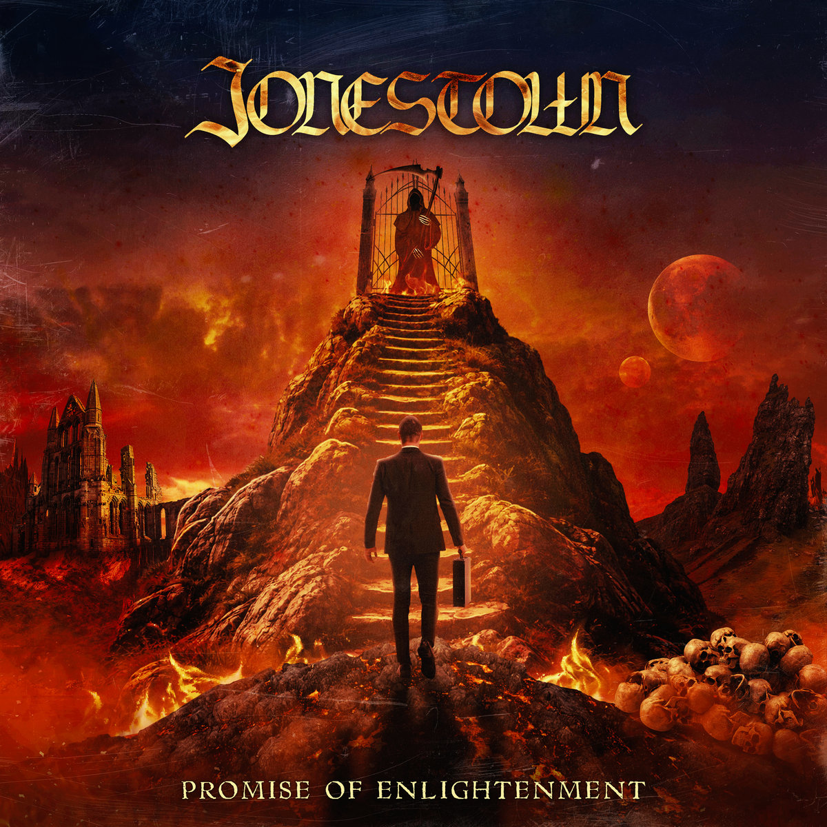 JONESTOWN publican su esperado debut Promise of Enlightenment tras diecisiete años de trayectoria
