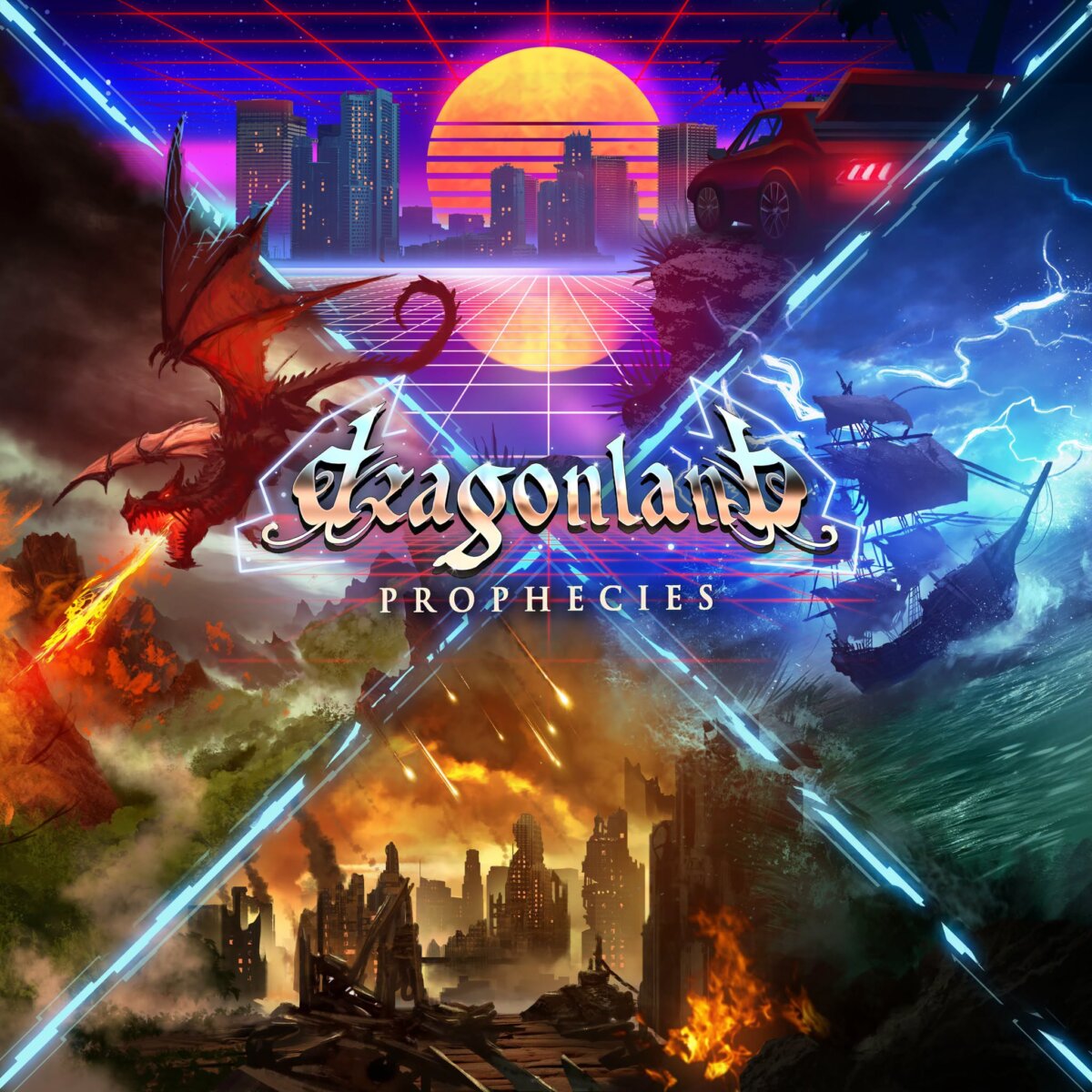 La banda de power metal sinfónico DRAGONLAND presenta Prophecies
