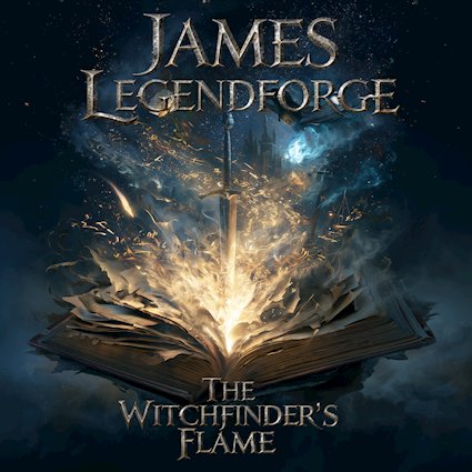 JAMES LEGENDFORGE abre su universo de power metal cinematográfico con The Witchfinders Flame