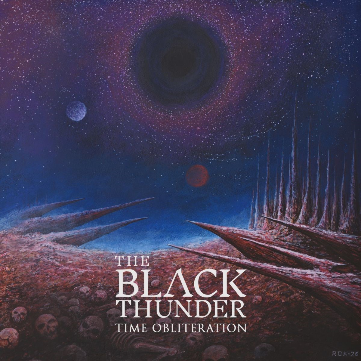 THE BLACK THUNDER abre una etapa más oscura con Verification of Wounds y anuncia Time Obliteration
