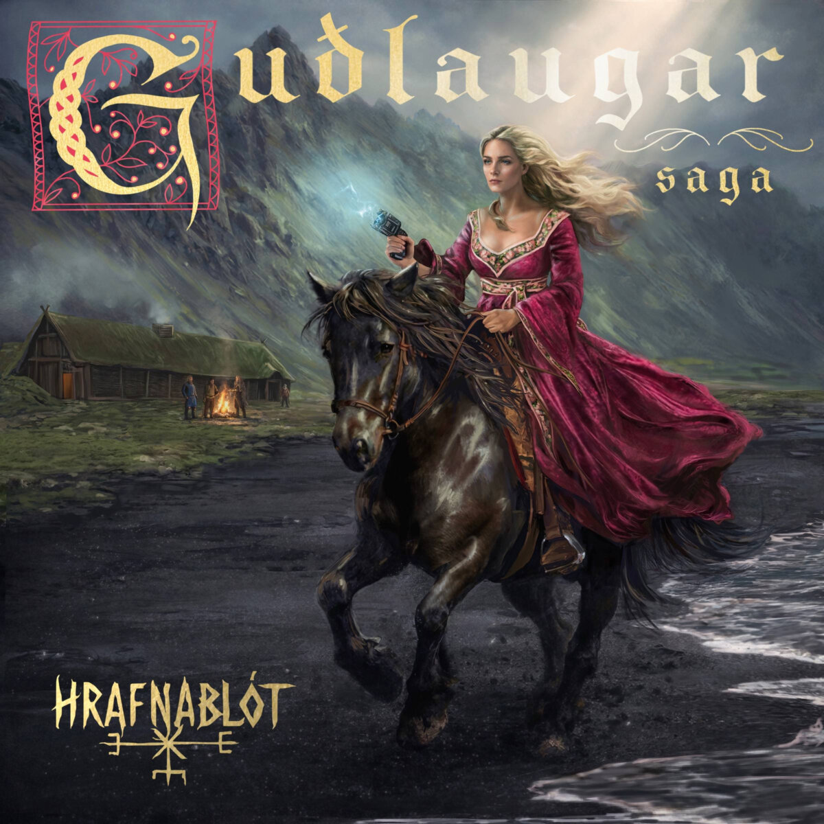 HRAFNABLÓT presenta Guðlaugar Saga, un viaje de folk metal y magia islandesa a través del tiempo