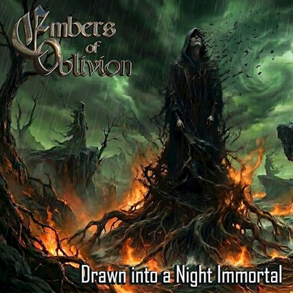 EMBERS OF OBLIVION publican el single Drawn Into A Night Immortal y refuerzan su identidad de Melodic Black/Death Metal