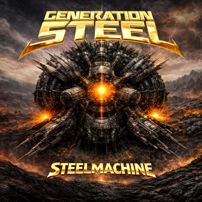 GENERATION STEEL estrenan Wings of Fire y preparan la llegada de su tercer álbum, Steelmachine