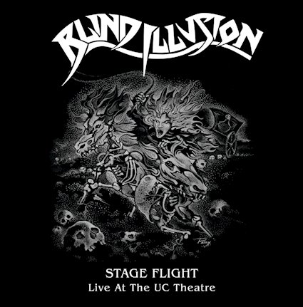 BLIND ILLUSION recuperan una noche histórica junto a David White en Stage Flight: Live At The UC Theatre