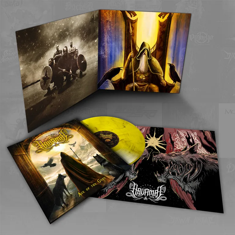 HAVAMAL publican la edición limitada en vinilo de Age of the Gods, solo 100 copias disponibles a través de Art Gates Records