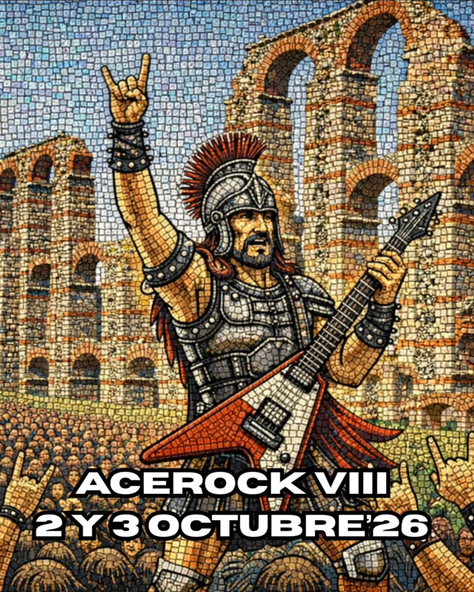 ACEROCK VIII ya tiene cartel: ZENOBIA y LÉPOKA encabezan dos noches de metal bajo el Acueducto