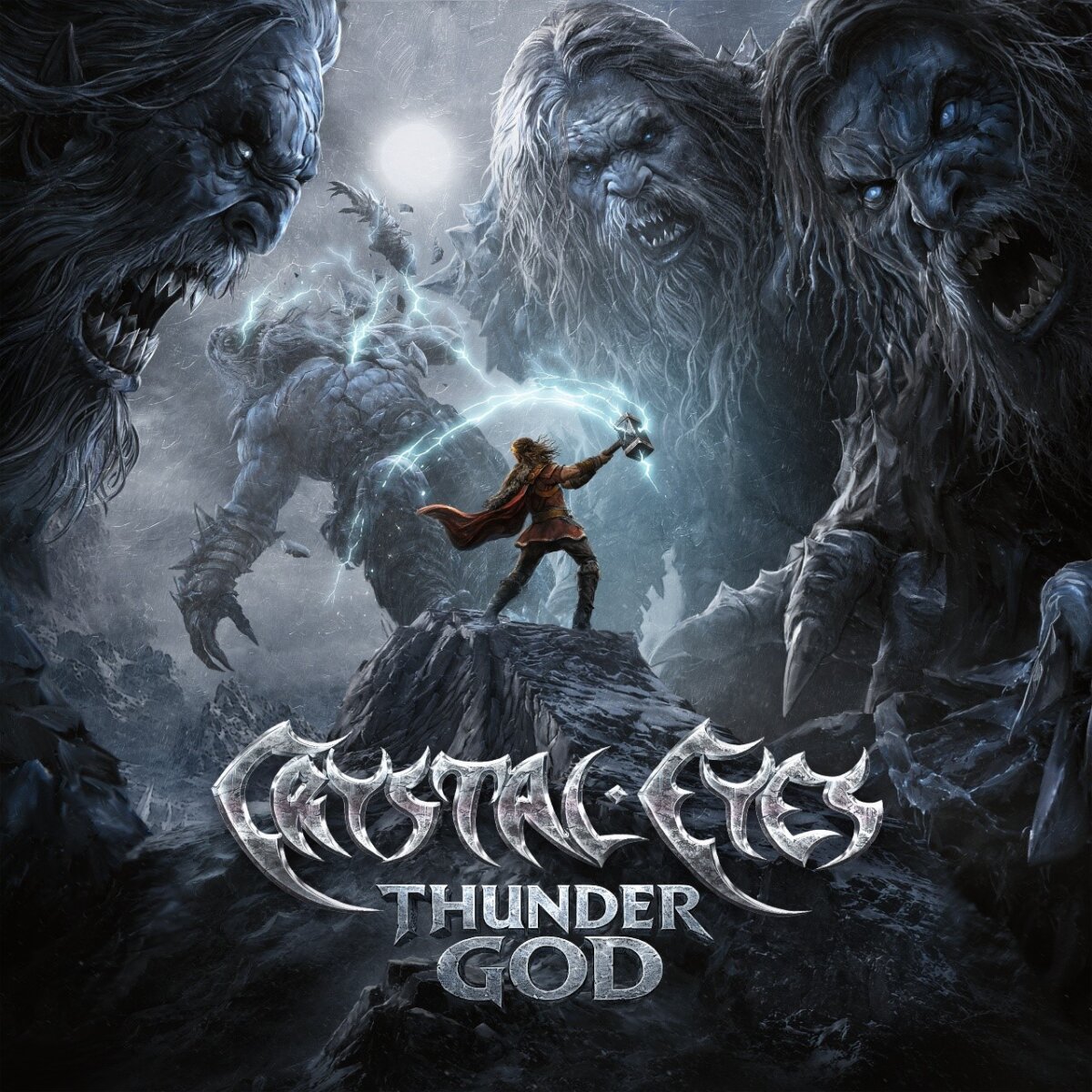 CRYSTAL EYES anuncian Thunder God para octubre y presentan el primer single Metal Bound