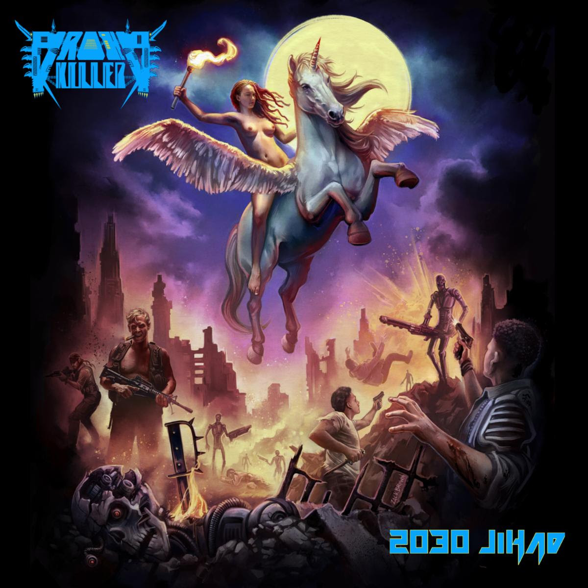 DROID KILLER anuncian su nuevo álbum 2030 JiHad y estrenan su explosivo tema principal