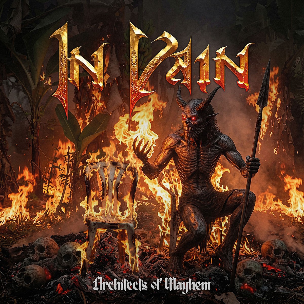 IN VAIN anuncian Architects of Mayhem y presentan su primer adelanto, Spit on the Dead