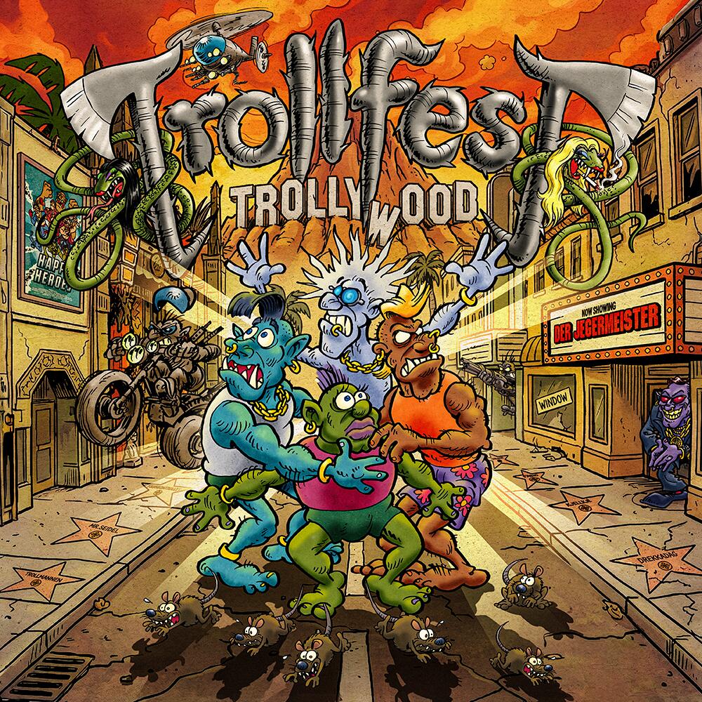TROLLFEST estrena el videoclip del single Claiming The Walk Of Fame, segundo y último adelanto de su próximo álbum Trollywood