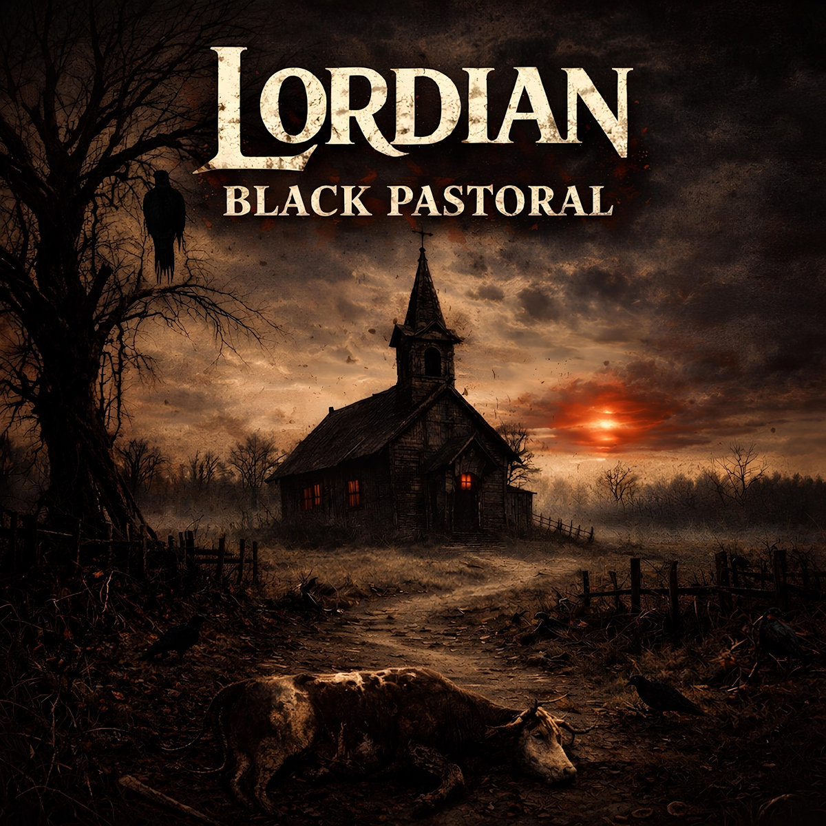 LORDIAN anuncia el álbum Black Pastoral y sumerge el Doom en un paisaje de fe corrompida
