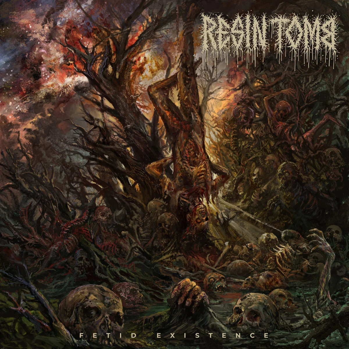 RESIN TOMB anuncian su esperado segundo álbum de estudio y demuestran su contundencia sonora