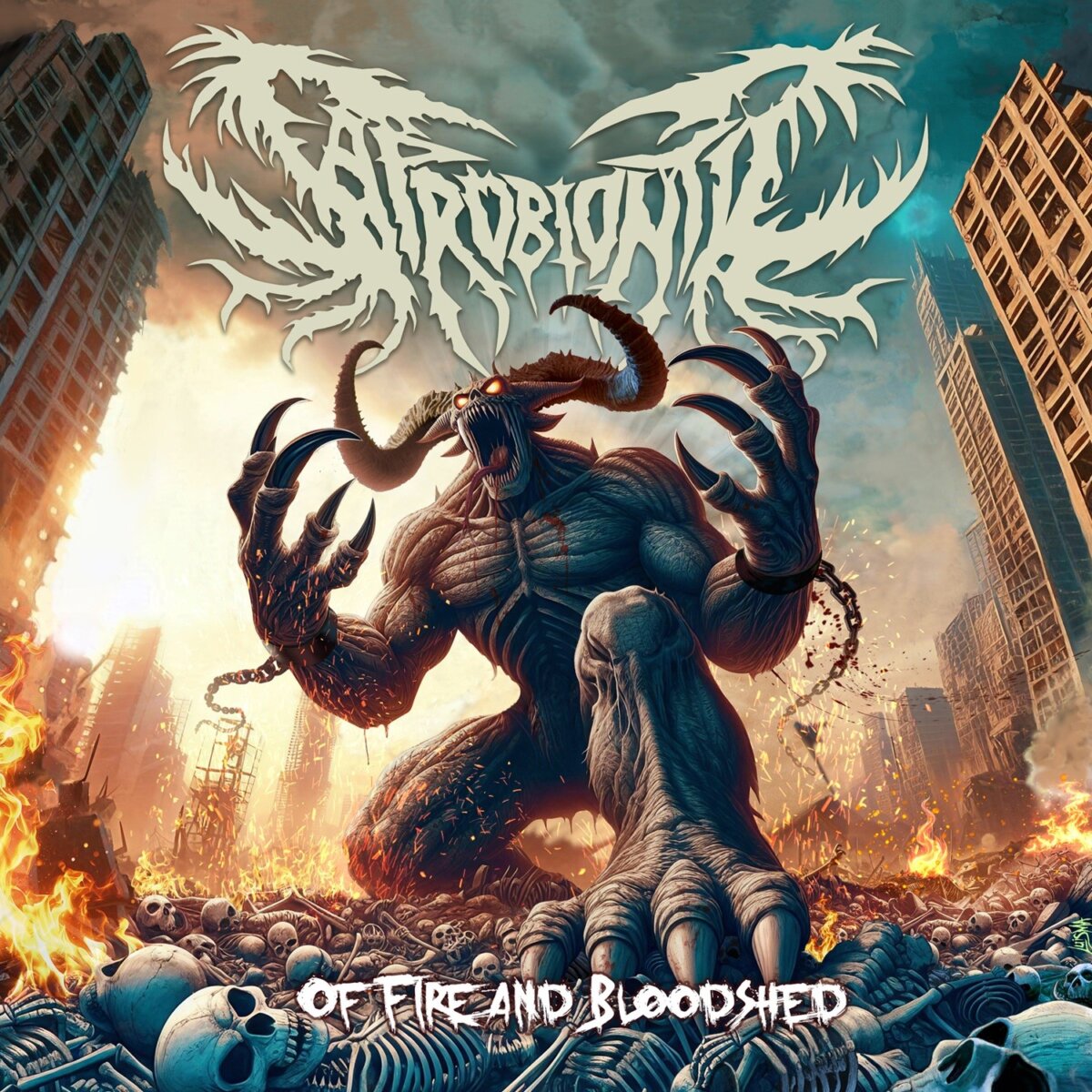 SAPROBIONTIC presentan Apex Predators, segundo adelanto de su nuevo álbum Of Fire and Bloodshed