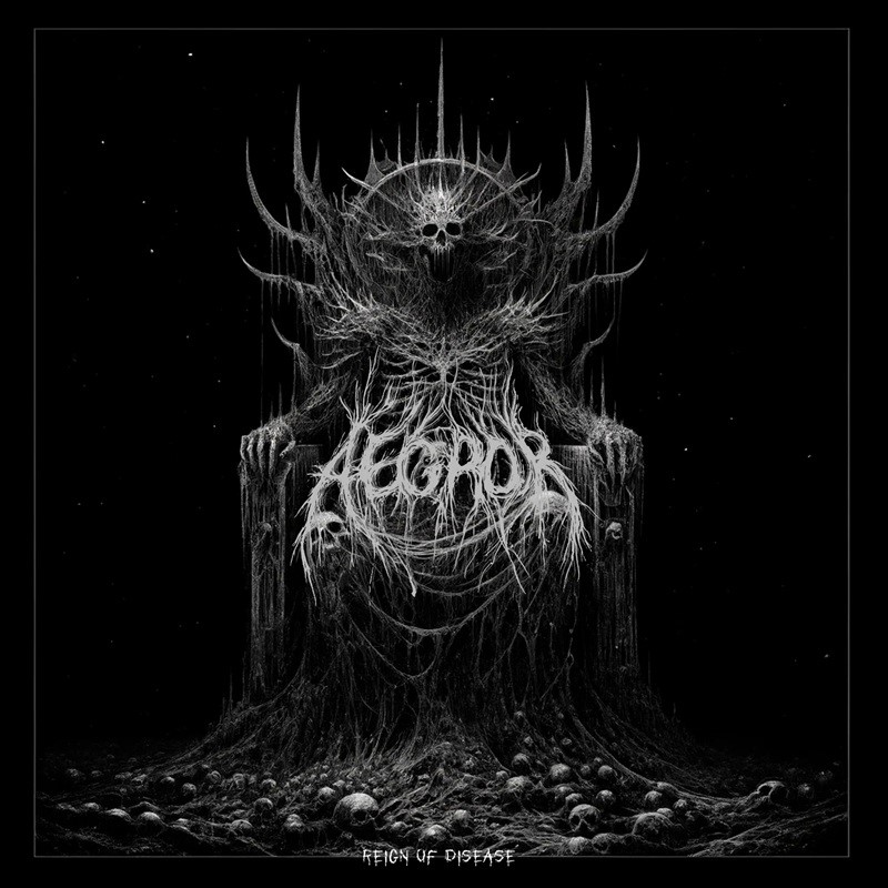 AEGROR fichan por Wormholedeath y anuncian la reedición de Reign of Disease para enero de 2027