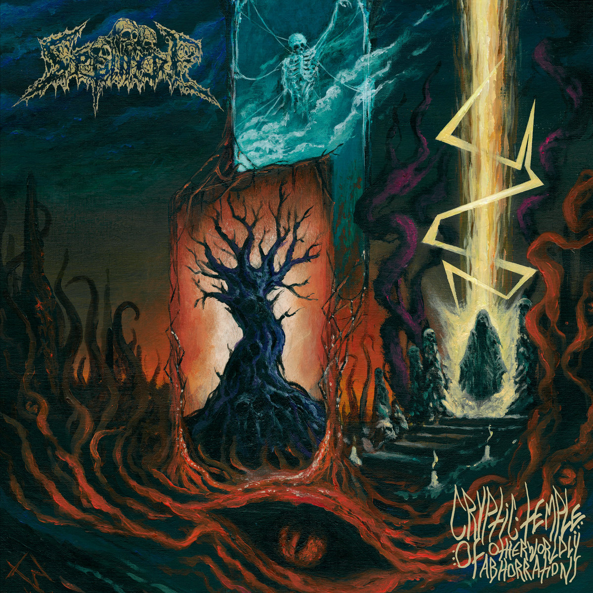 SEPULCRE publica su álbum debut, Cryptic Temple of Otherworldly Abhorrations, una inmersión en las profundidades del death metal