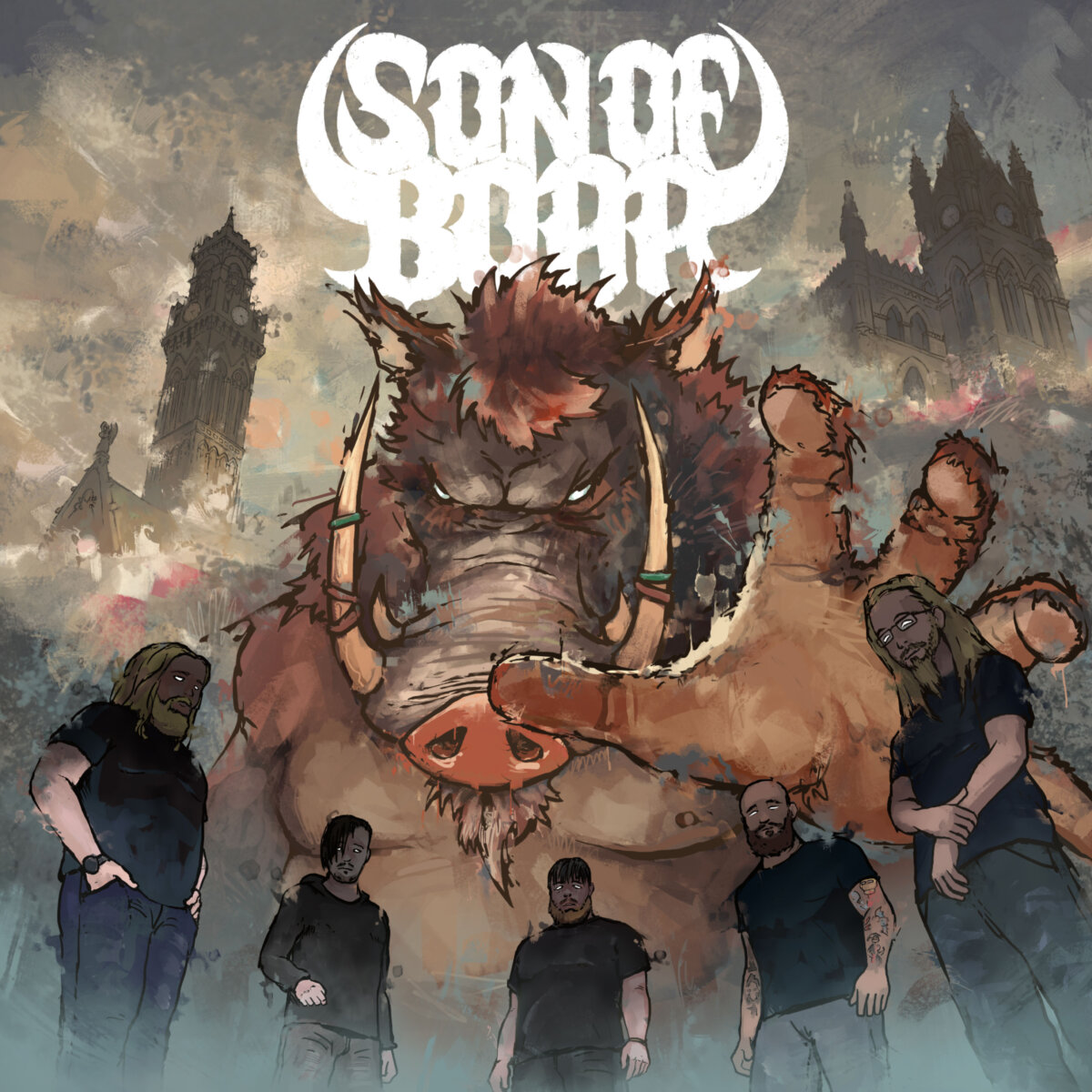 SON OF BOAR presenta los detalles de su nuevo disco, The Hand That Reigns