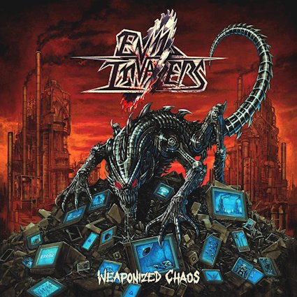 EVIL INVADERS presentan D.S.S. (Death Strikes Suddenly), nuevo adelanto de su próximo álbum, Weaponized Chaos