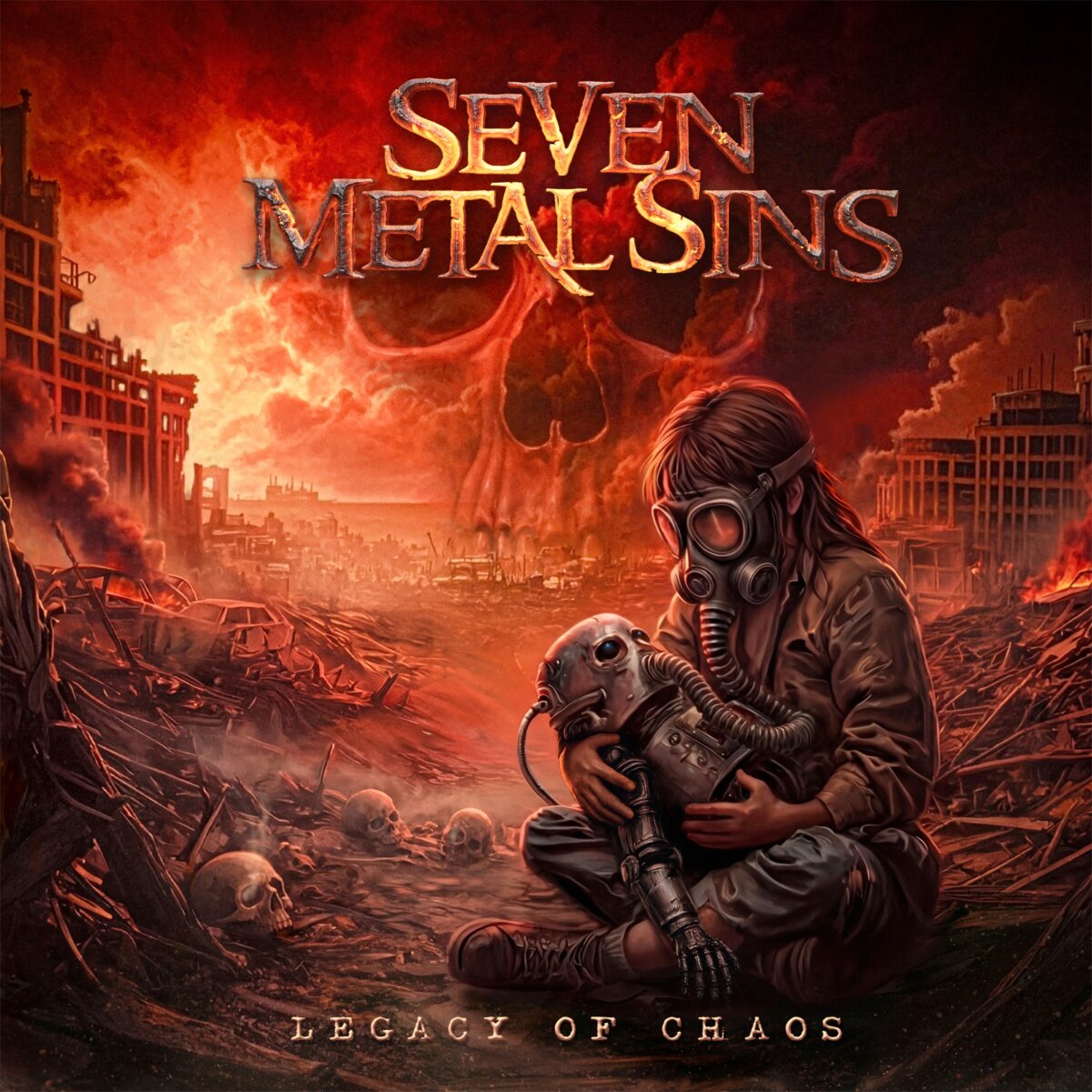 SEVEN METAL SINS presentan Legacy of Chaos, su debut discográfico con exmiembros de MANIGANCE y KILLERS