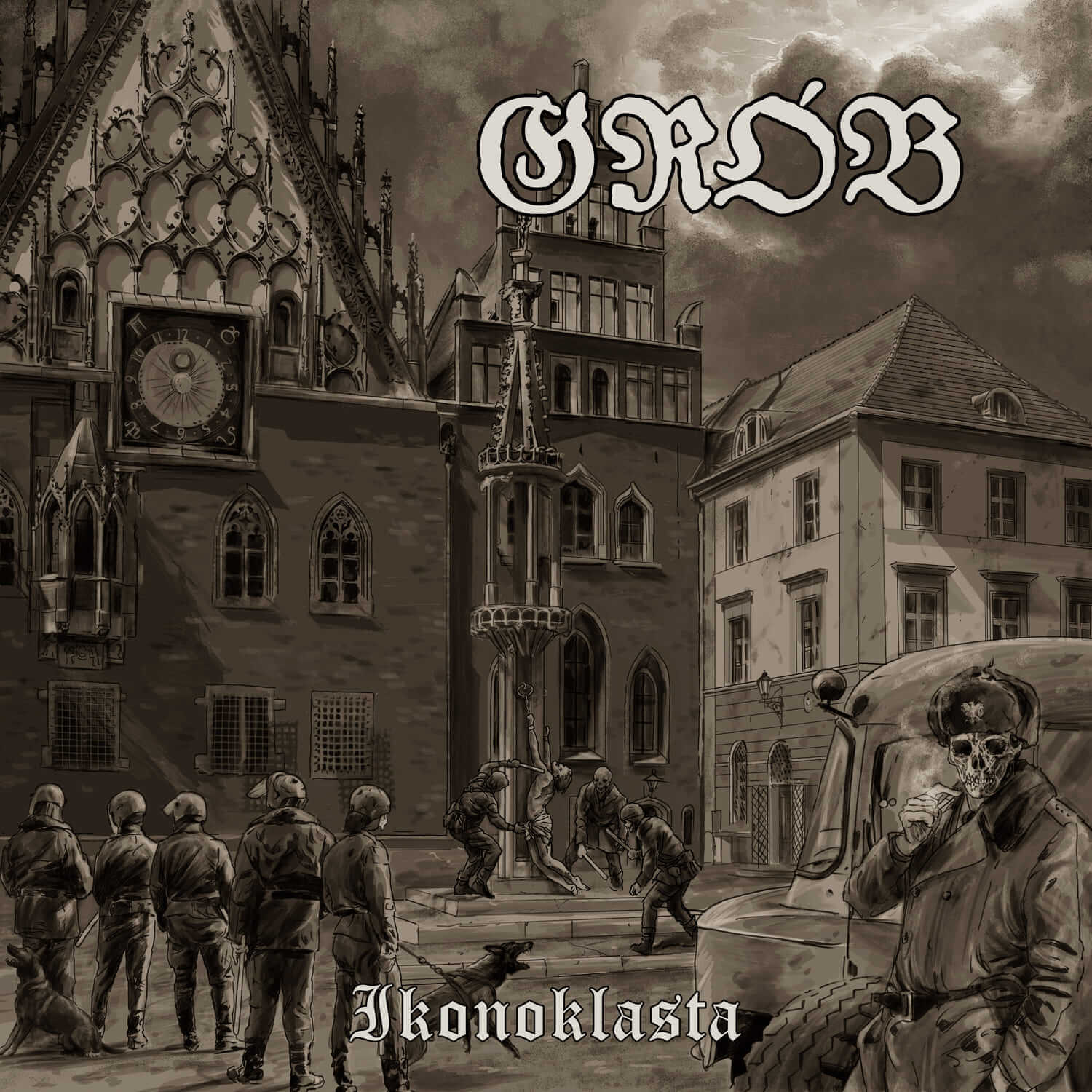 GRÓB anuncia su esperado debut con Ikonoklasta, una oscura combinación de death, thrash y doom metal